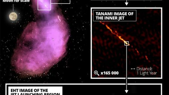 Nueva foto histórica de un agujero negro: así emite la galaxia Centaurus A su gigantesco chorro de energía