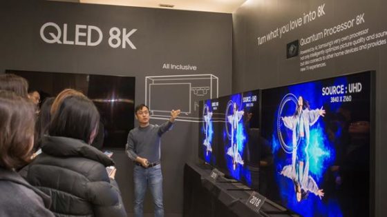 Samsung presenta su nueva gama de televisores QLED 2019