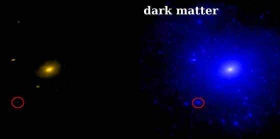Una pequeña galaxia guarda el secreto de la materia oscura