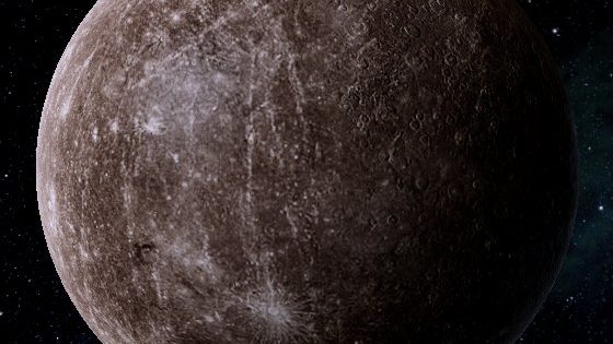 Mercurio podría ser un «planeta pintado»