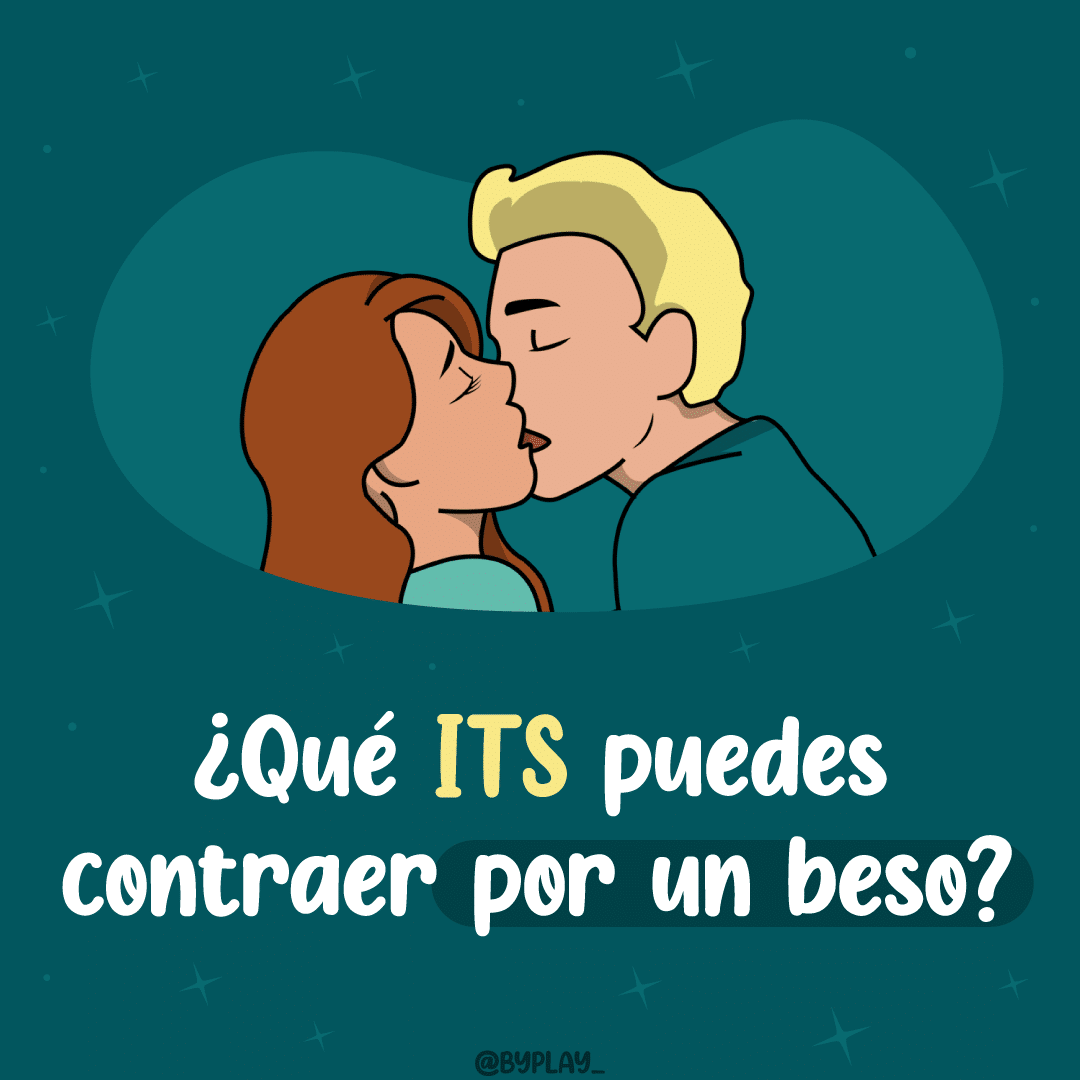 ¿Qué ITS se pueden contraer con un beso?